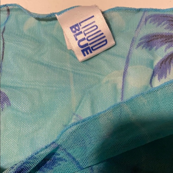 Palm tree bikini bottom wrap cover - Picture 4 of 5